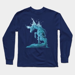 Water Unicorn Long Sleeve T-Shirt